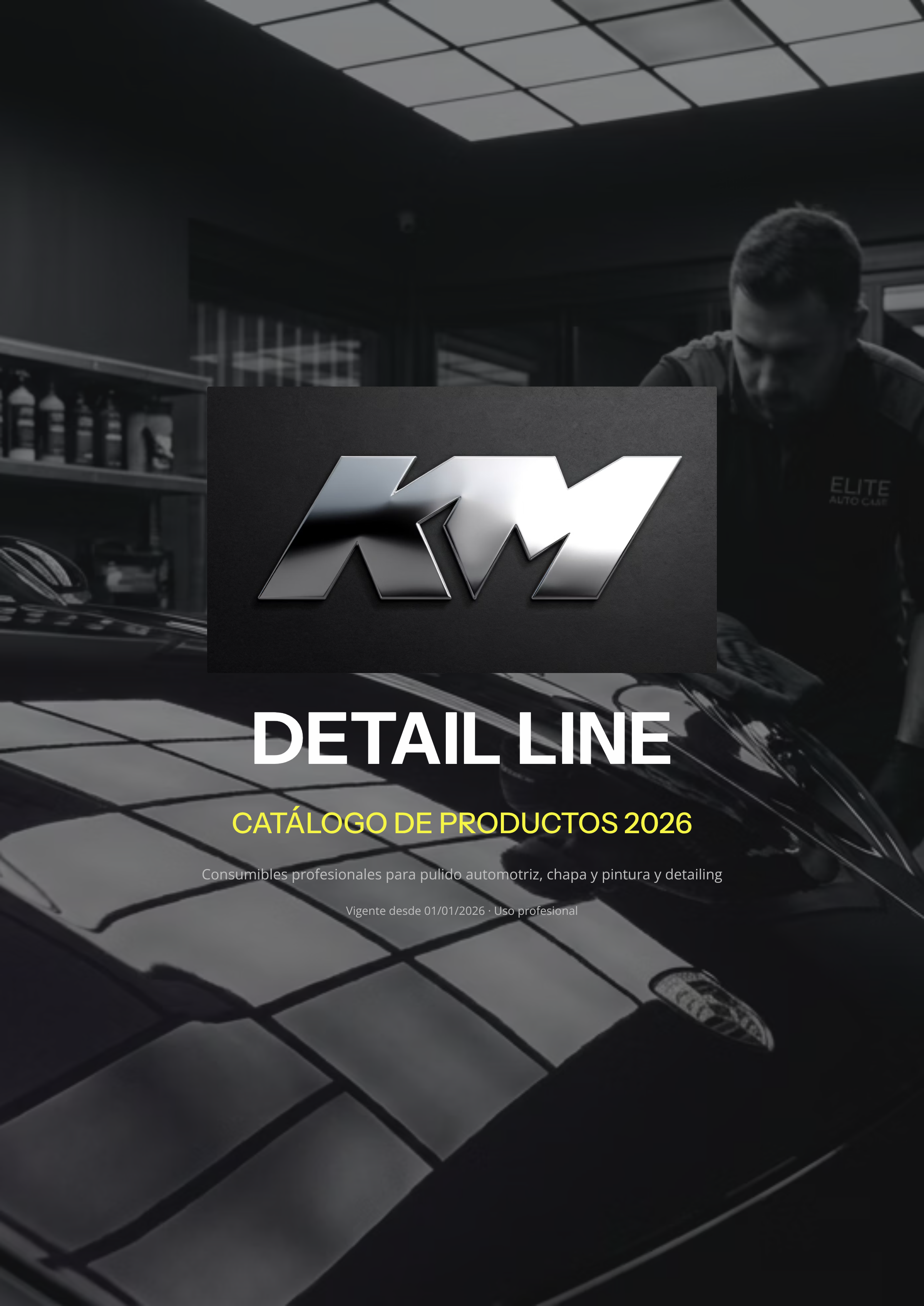 Portada Catalogo de productos 2026 KM Detail Line